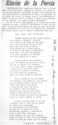Rincón de la poesía.