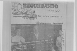 Neruda en "El Rancagüino"