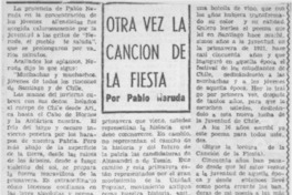 Otra vez la canción de la fiesta.