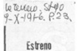 Estreno mundial de obra de Pablo Neruda.