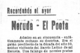Neruda - el poeta