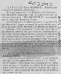 La poética del hombre".