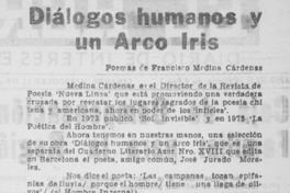 Diálogos humanos y un Arco Iris