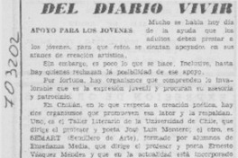 Apoyo para los jóvenes