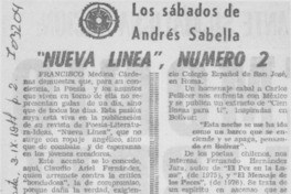 Nueva línea", número 2