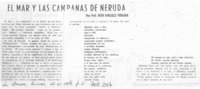 El mar y las campanas de Neruda