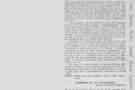 Apuntando a una nueva poesía