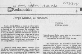 Jorge Millas, el filósofo