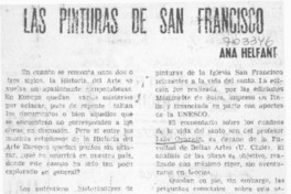 Las pinturas de San Francisco