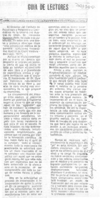 Guía de lectores.