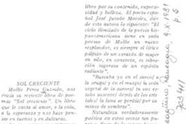 Sol creciente