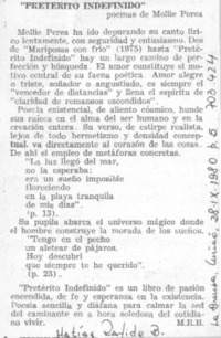 "Pretérito indefinido"