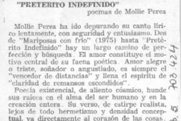 "Pretérito indefinido"