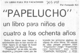 Niños de hoy, hombres del año 2.000.