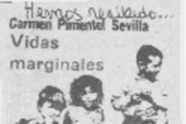 Vidas marginales.