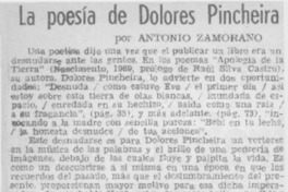La poesía de Dolores Pincheira
