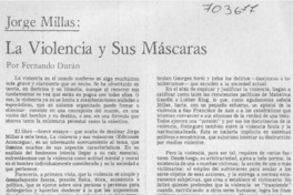 La violencia y sus máscaras