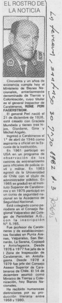 El Rostro de la noticia.