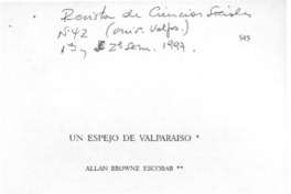 Un espejo de Valparaíso