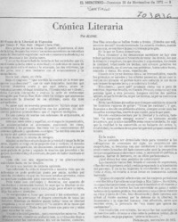 El frente de la libertad de expresión