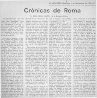 Crónicas de Roma"