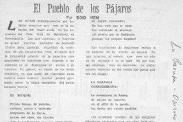 El pueblo de los pájaros