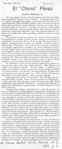 El "Chino" Pérez