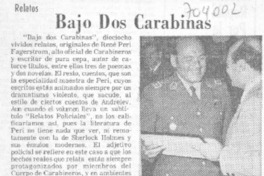 Bajo dos carabinas