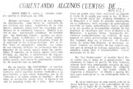 Comentando algunos cuentos de...