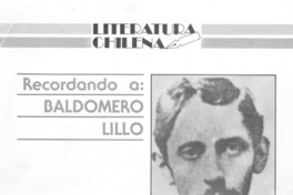 Recordando a, Baldomero Lillo