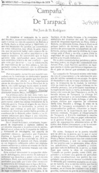 Campaña de Tarapacá