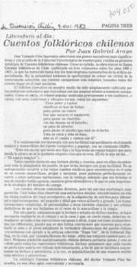 Cuentos folklóricos chilenos