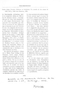 Chilenos en California