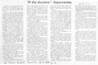 El día decisivo": superventas.