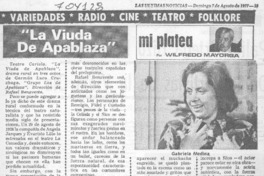 La viuda de Apablaza"