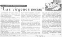 Las vírgenes necias".