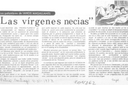 Las vírgenes necias".