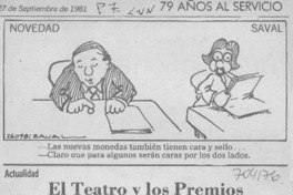 El teatro y los premios