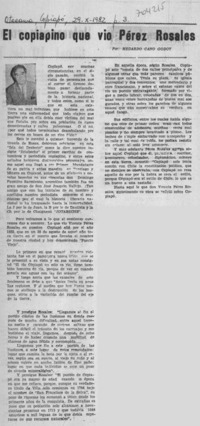 Un pueblo de leyenda