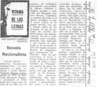 Novela racionalista
