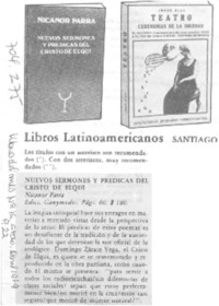 Nuevos sermones y prédicas del Cristo del Elqui.