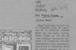 Un juez rural