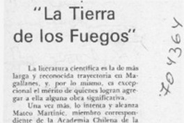 La tierra de los fuegos"