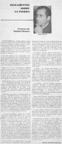 Testamentos sobre la piedra