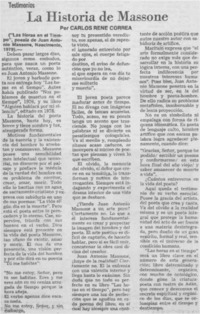 La historia de Massone