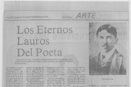 Los eternos lauros del poeta