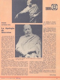 La apología de Sócrates