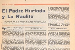 El Padre Hurtado y La Raulito