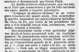 Lenguaje de pájaros chilenos"