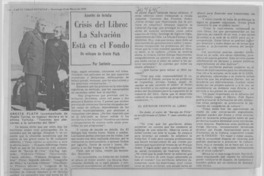 Crisis del libro: la salvación está en el fondo